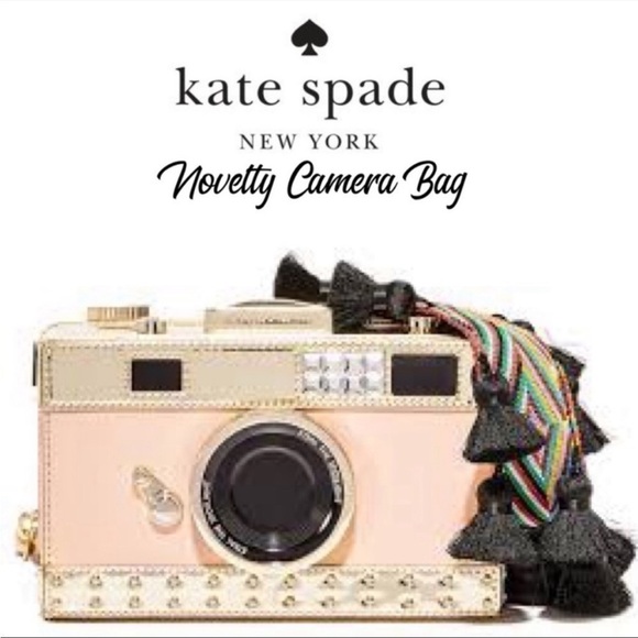 Kate Spade Camera Bag Spice Things Up Novelty Purse Rare - Picture 1 of 15